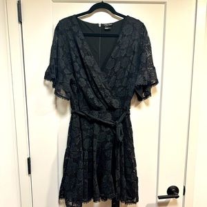 Size 18 City Chic Black Lace Cocktail Dress